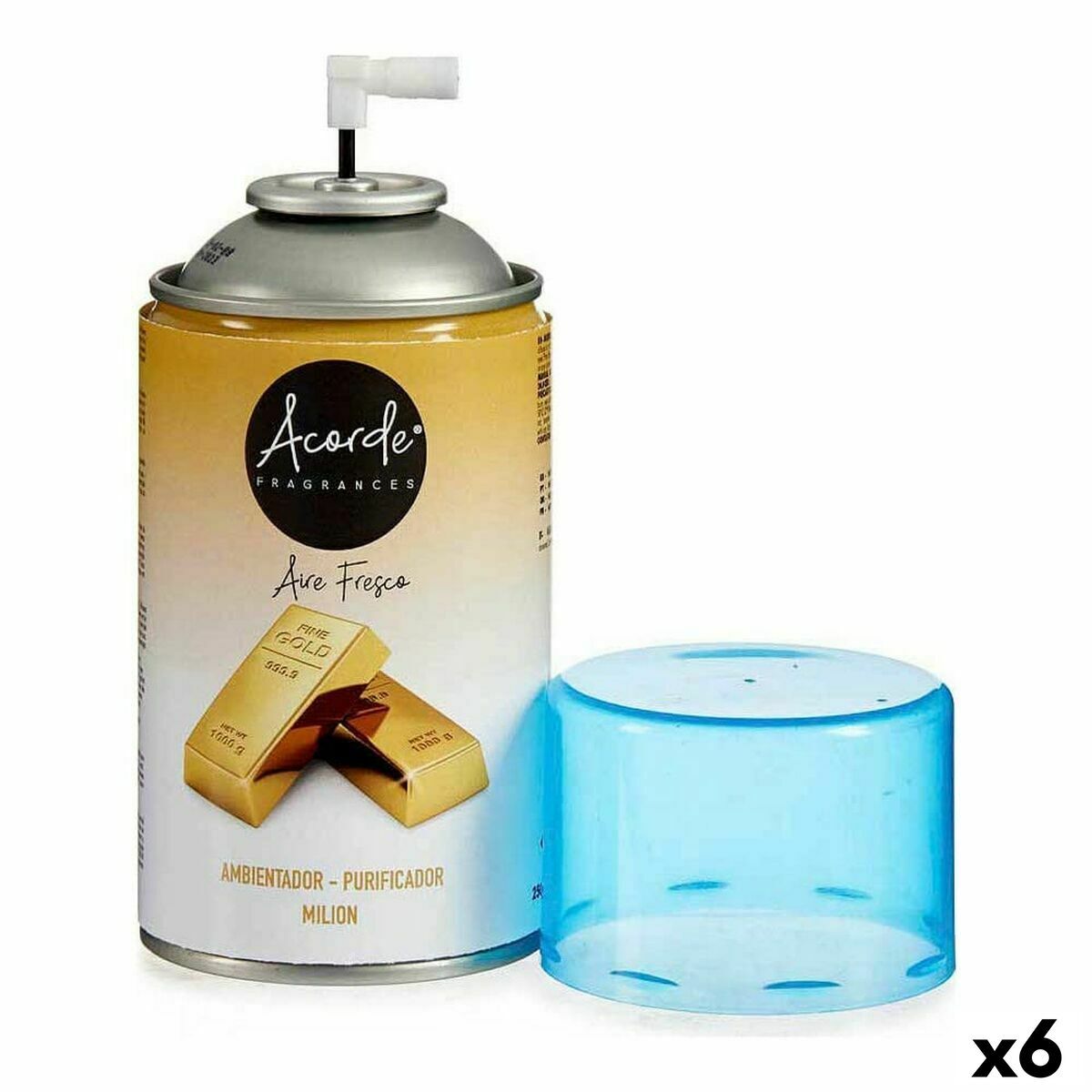 Ricambi Per Diffusore Per Ambienti Milion 250 ml [6 Unità]