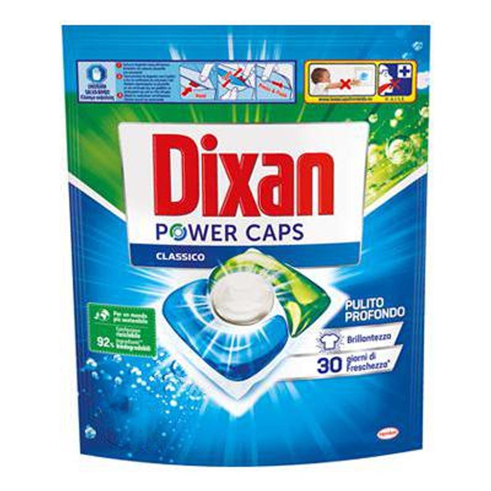 DIXAN POWER CAPS DETERSIVO LAVATRICE 30PZ - CLASSICO