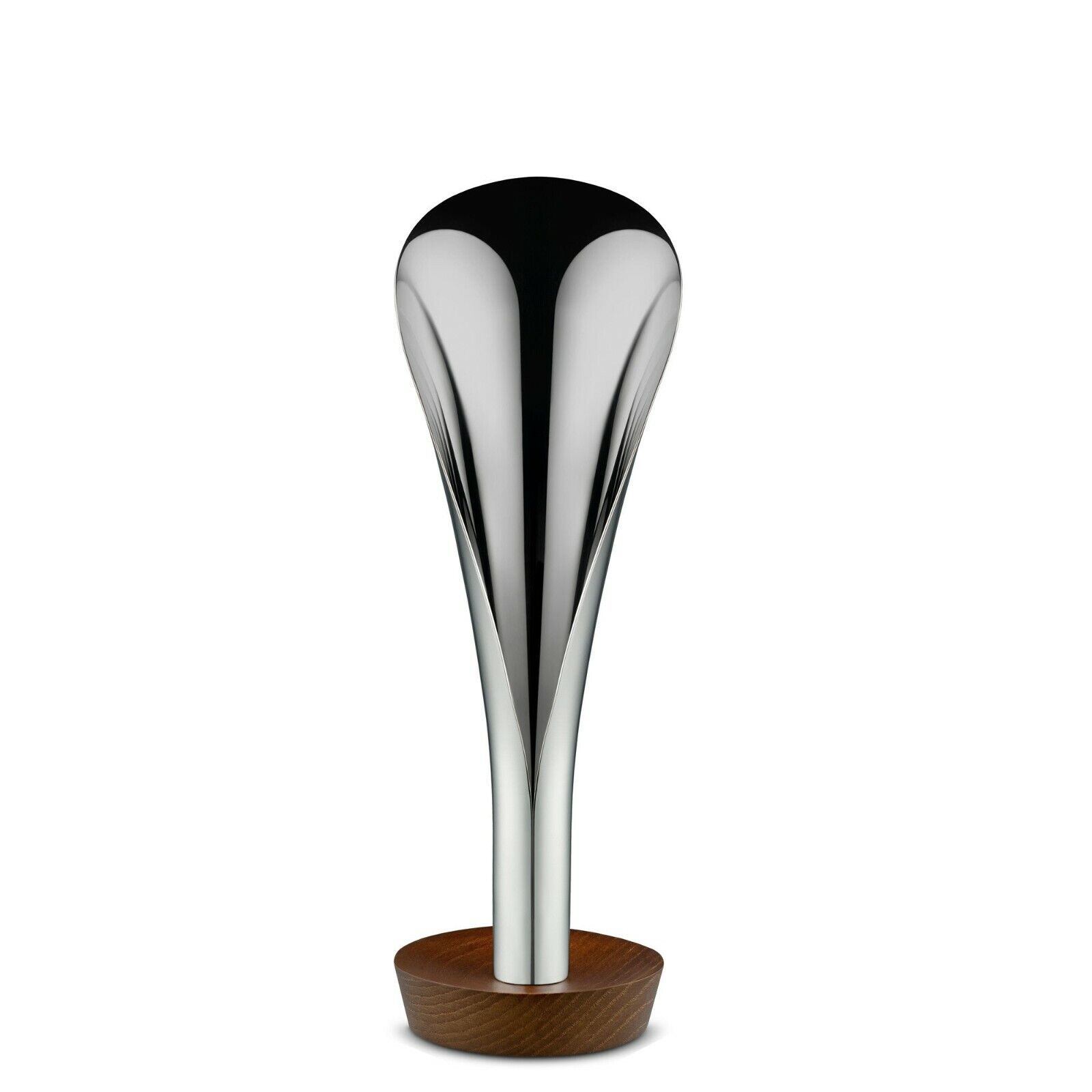 Alessi - Bruciaincenso LILY in acciaio inossidabile 18/10 e legno MW71