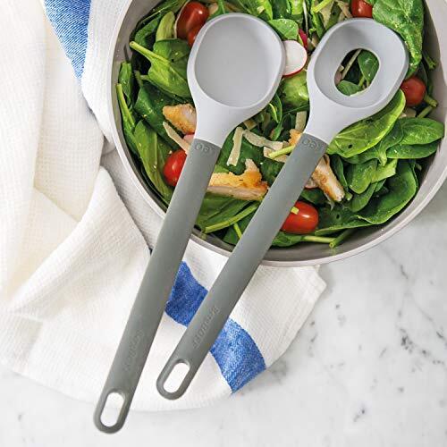 CUBIERTOS PARA ENSALADA GRIS