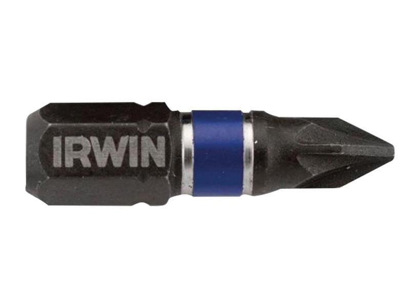 IRWIN® - Punte per cacciavite Impact Pro Performance PZ2 25 mm (10)