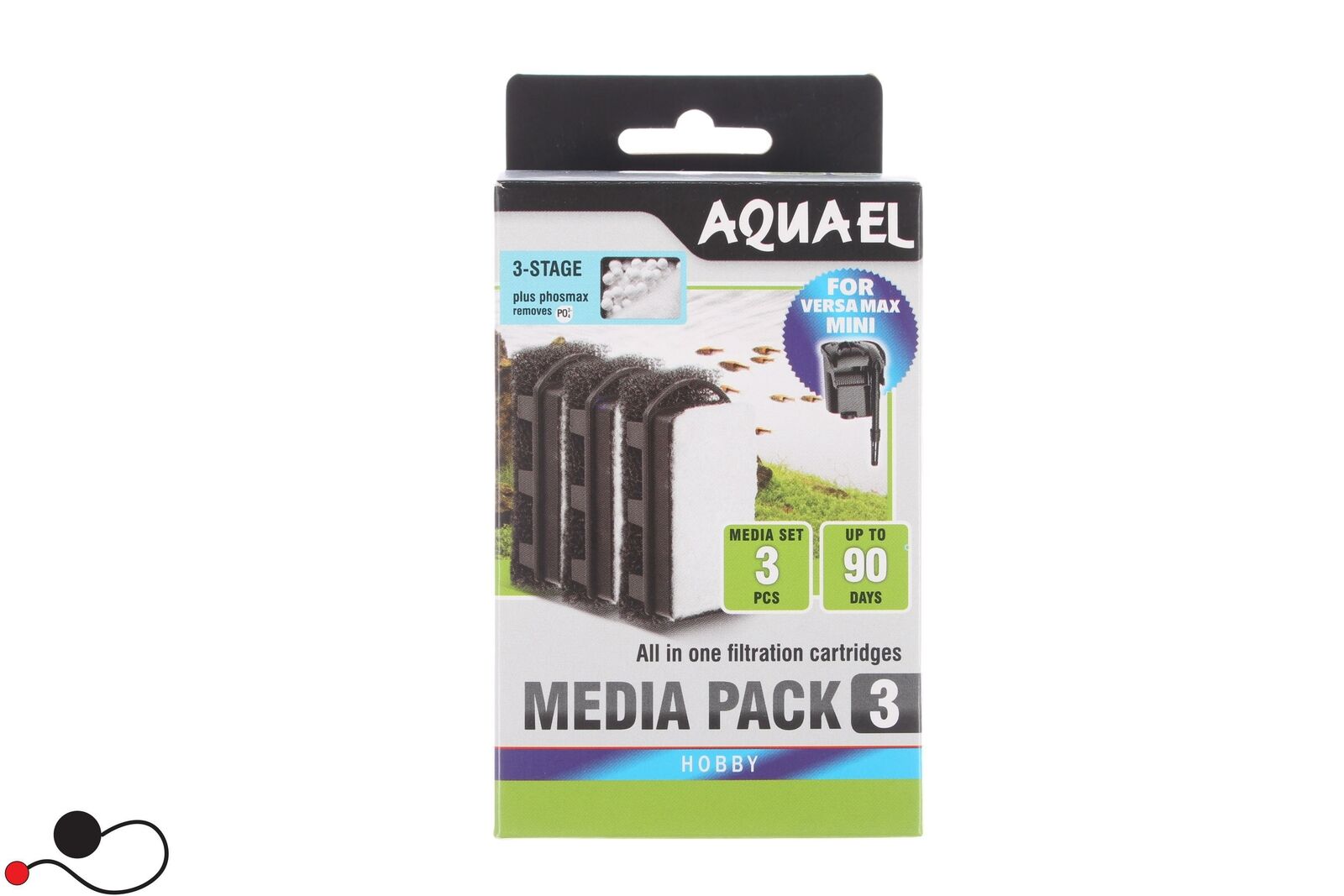 FILTRO ACQUARIO AQUAEL MEDIA PACK 3 3-STAGE PLUS PHOSMAX REMOVES 113275
