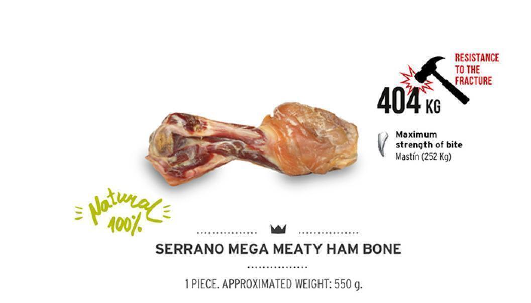 SERRANO OSSO DI PROSCIUTTO XXL 550GR