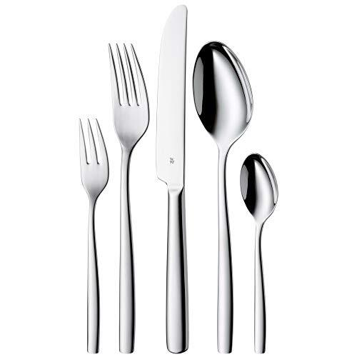 WMF 1272916040 Set di coltelli Palma, Grigio Acciaio, WMF Palma 60-Teilig