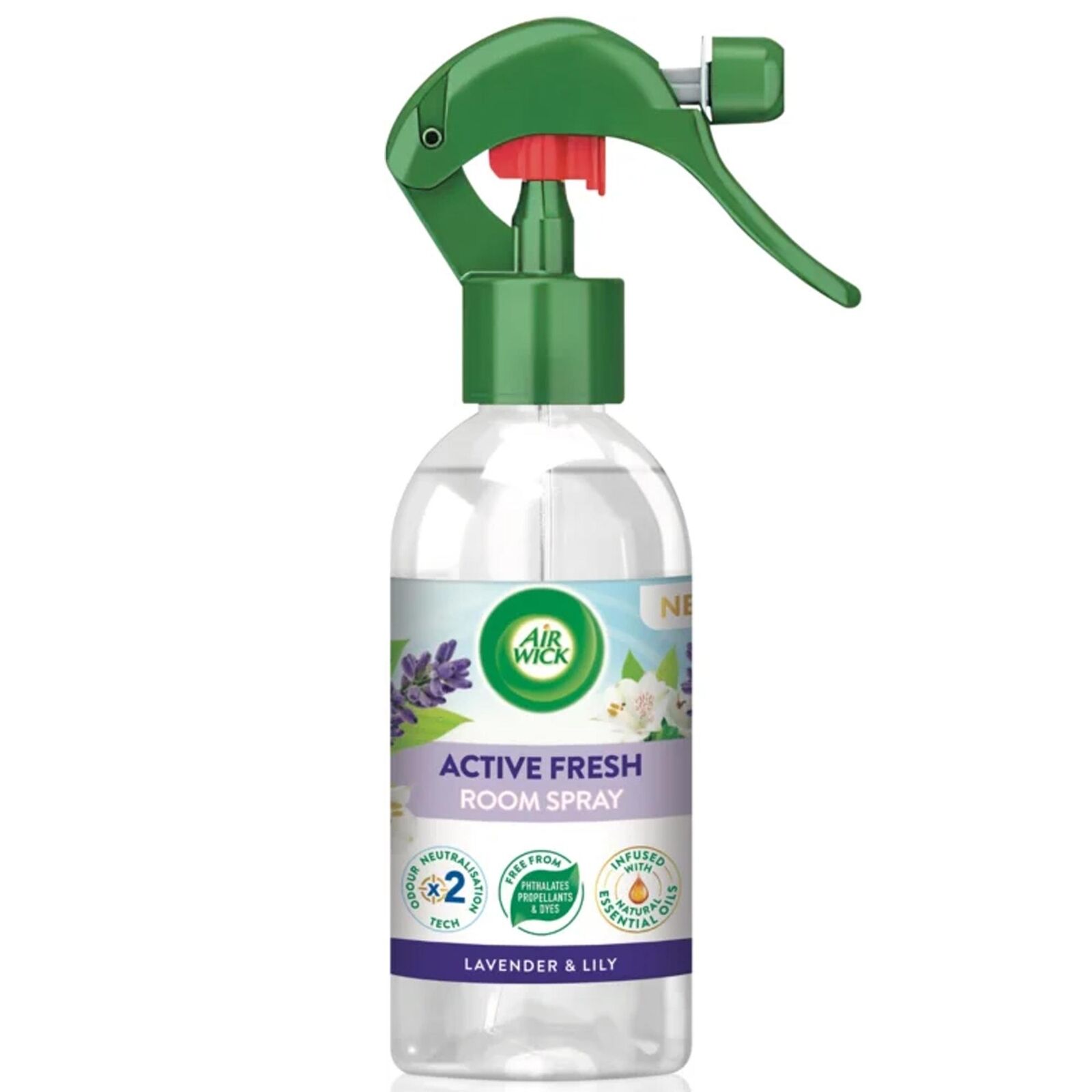 AIR WICK ACTIVE FRESH SPRAY PROFUMATORE AMBIENTI 327ML - LAVANDA