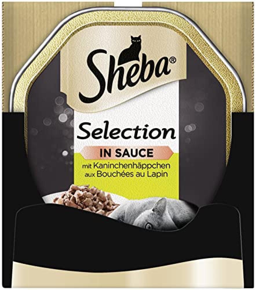 (TG. 22 Schalen (2 x 11 x 85 g)) Sheba Selection in Sauce, Cibo per Gatti Adulti