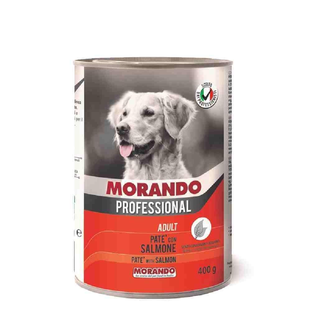 Patè cane con salmone Morando 400gr