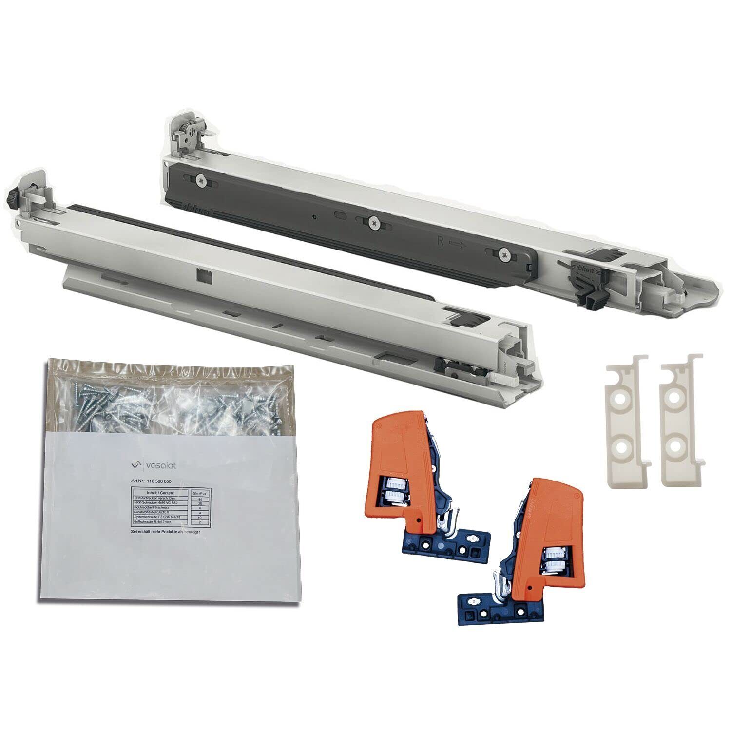 BLUM MOVENTO BLUMOTION S 760H - Binario per cassetti, montaggio a (o1E)