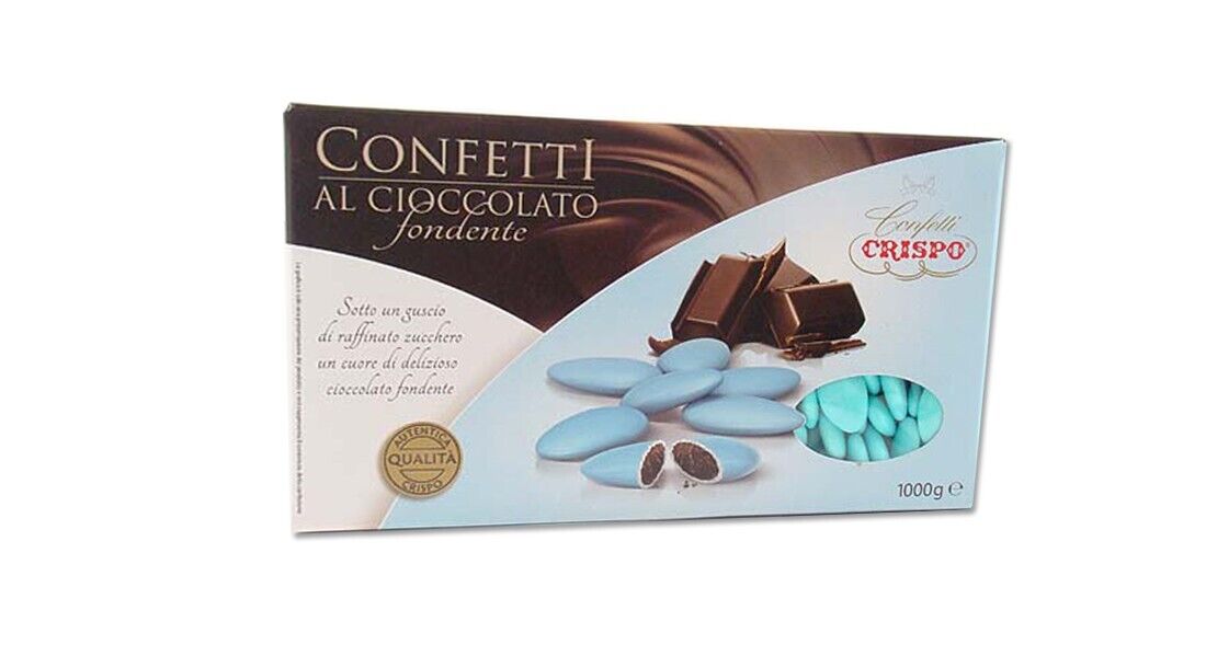 CONFETTI AL CIOCCOLATO FONDENTE CELESTE 1 KG
