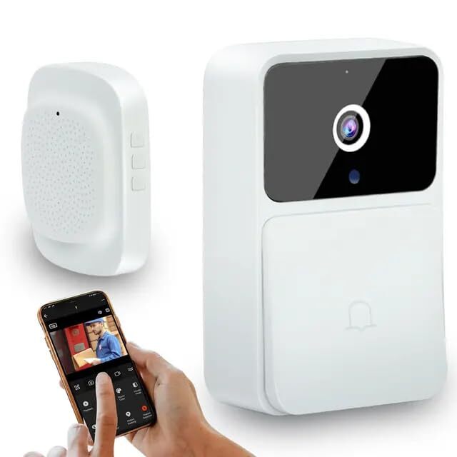 NEW 2024! Wireless Wifi Video Doorbell Camera. Citofono Smart con (J2Y)