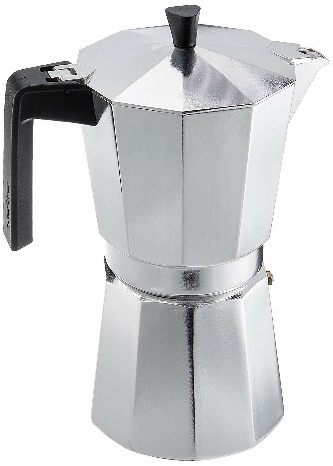Valira 3112 – Caffettiera alluminio 12 tazze vitro (2D)