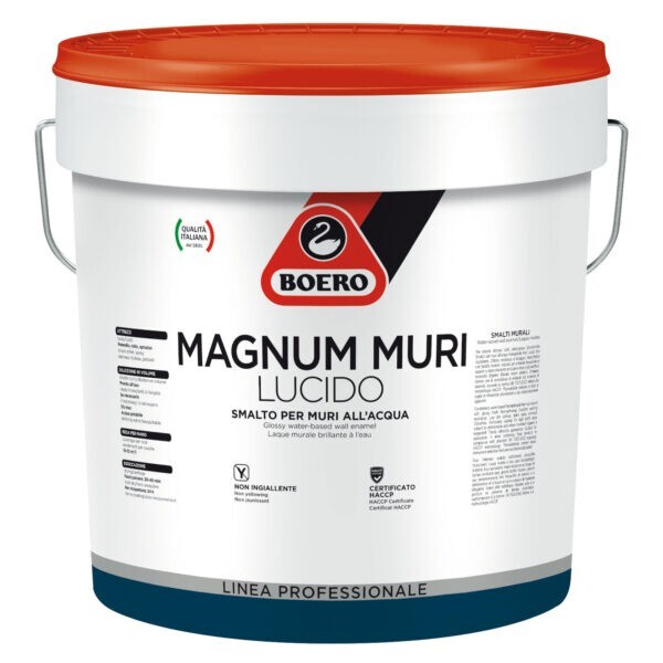 BOERO SMALTO ALL'ACQUA PER MURI LUCIDO LT 4