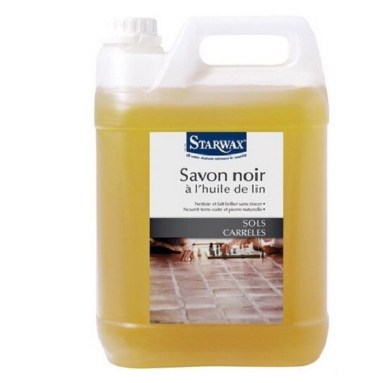 Sapone Nero L' Olio Da Biancheria 5L STARWAX 5151 Detergente Pavimento