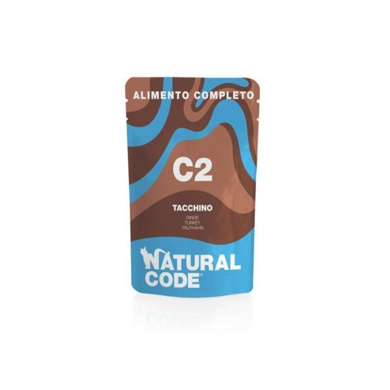 Natural code C2 tacchino 70gr