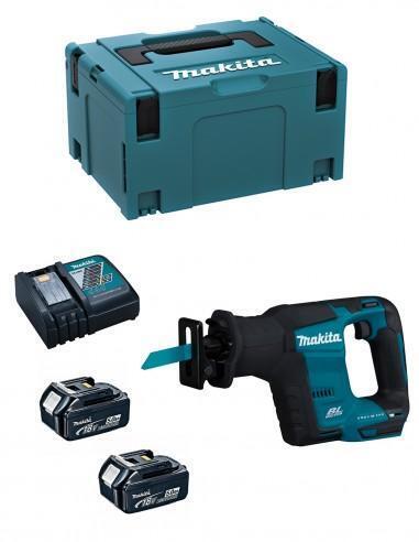 Sega Universale MAKITA DJR188RTJ (2 x 5,0 Ah + DC18RC + MAKPAC 3)