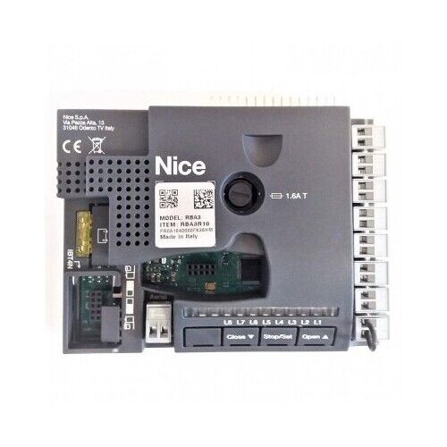 Scheda Centrale Quadro Comando ROBUS 400 600 RUN RBA3 Ricambio NICE SPRBA3R10