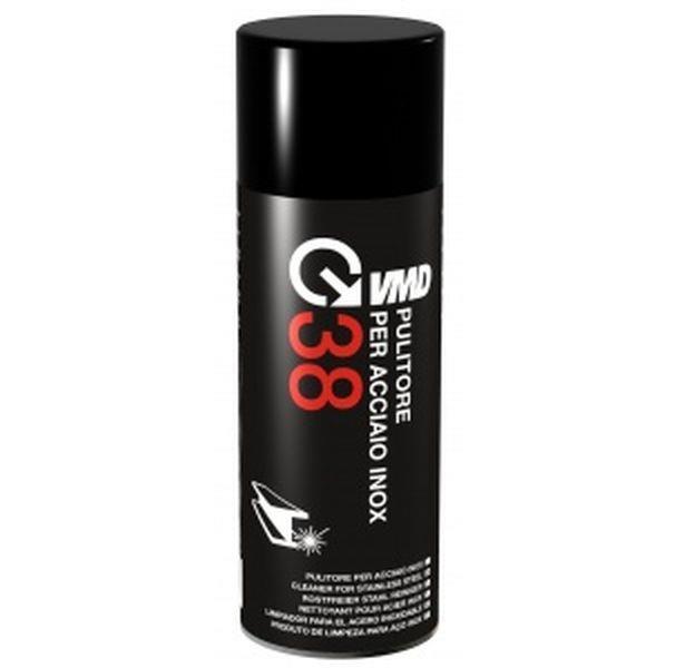 VMD BOMBOLETTA SPRAY 400ML PULITORE ACCIAIO INOX METALLO LUCIDO RIMUOVE GRASSO