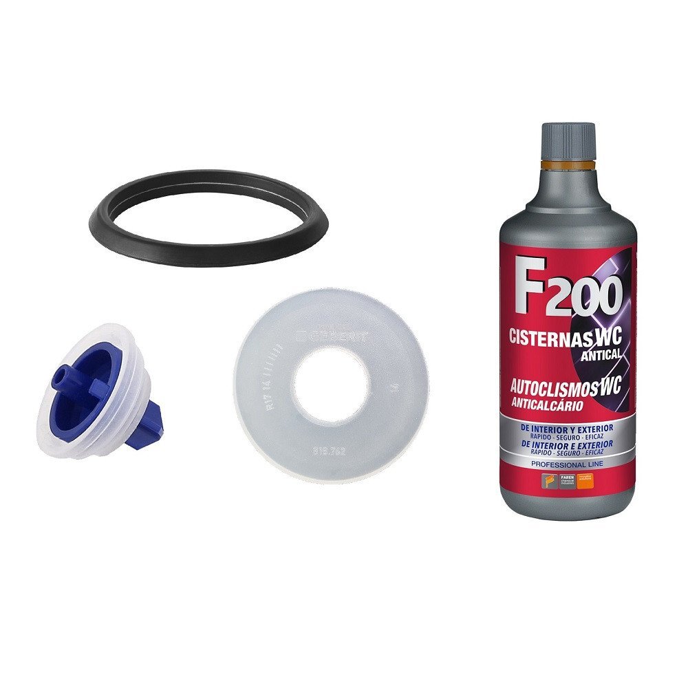 Kit guarnizioni per riparazione nuove cassette WC Geberit + F200