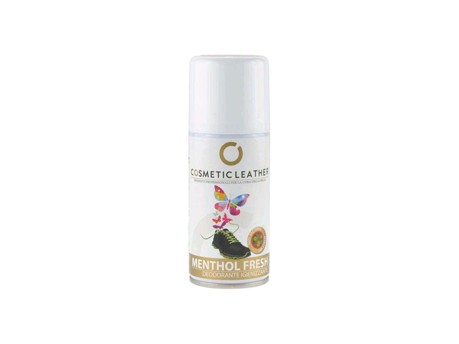 Deodorante spray al mentolo antibatterico per profumare e igienizzare le scarpe