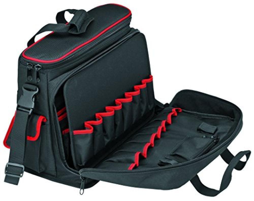 KNIPEX 00 21 10 LE Borsa portautensili e porta Notebook per tecnici d'assistenza