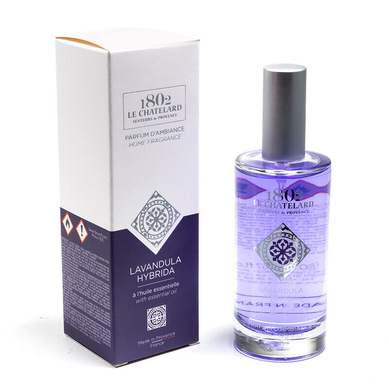 Spray per ambiente LAVANDA 50 ml Profumo Le Chatelard 1802 Fragranza Floreale