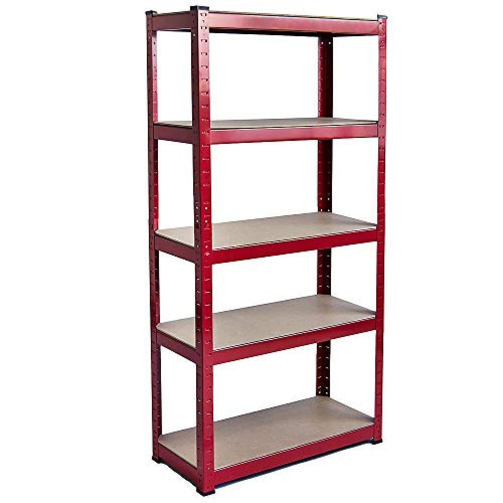 Home Discount 5 Ripiani Strato scaffali Rack Heavy Duty Kitchen Garage, capacit