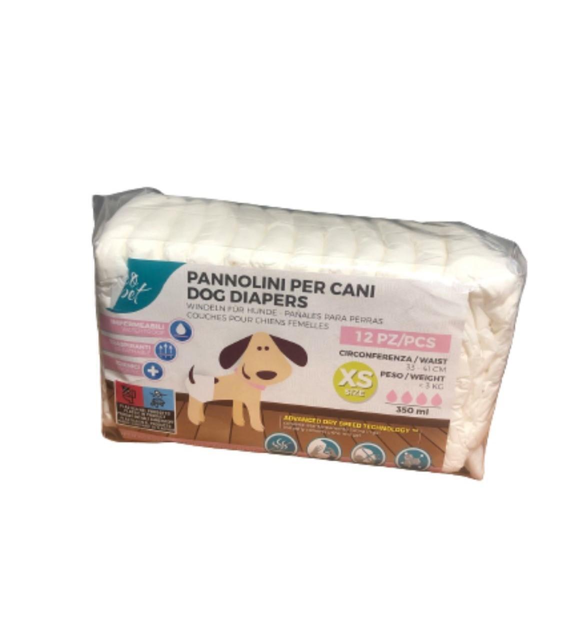 LEOPET PANNOLINI MUTANDINA XS. 12PZ