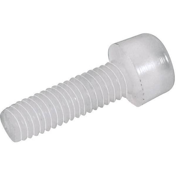 Toolcraft 830307 viti cilindriche m4 30 mm interno esagonale din 912 plastica