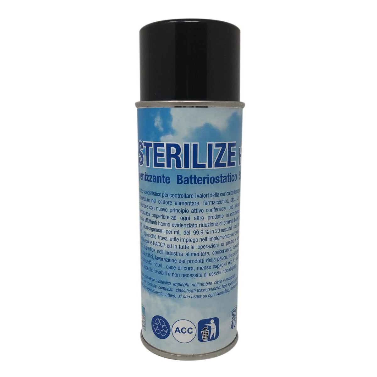 IGIENIZZANTE SANIFICANTE BATTERIOSTATICO UNIVERSALE SPRAY 400ml STERILIZE HE