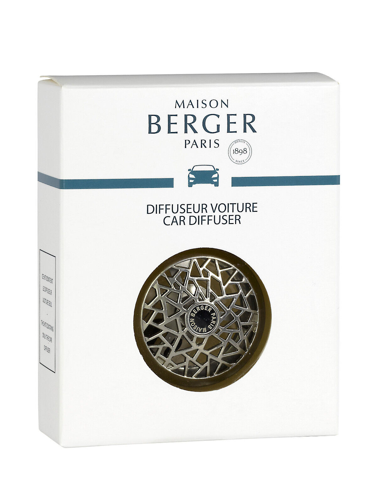MAISON BERGER PARIS diffusore auto Graphic Nickel