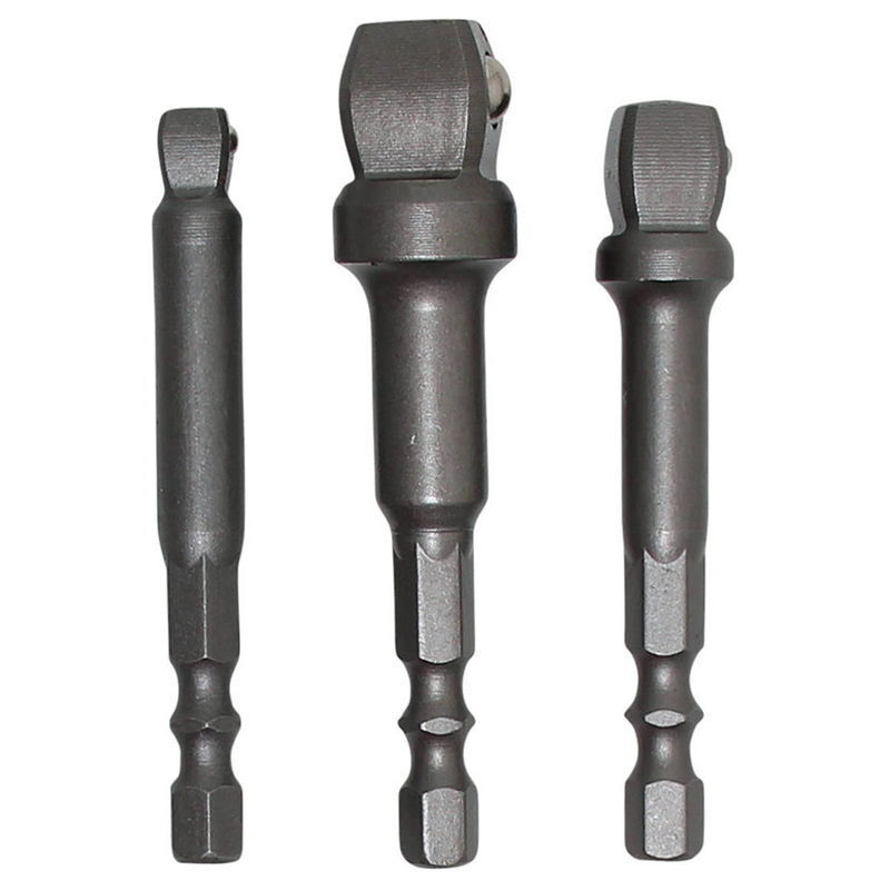 set 3pz adattatori con testa sferica - codice bgs9162 BGS officina