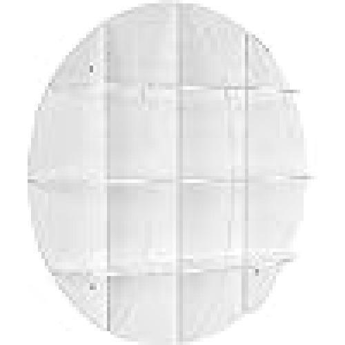 Iplex Design Joe Libreria, Plexiglass/PMMA, Bianco, 100x30x100 cm
