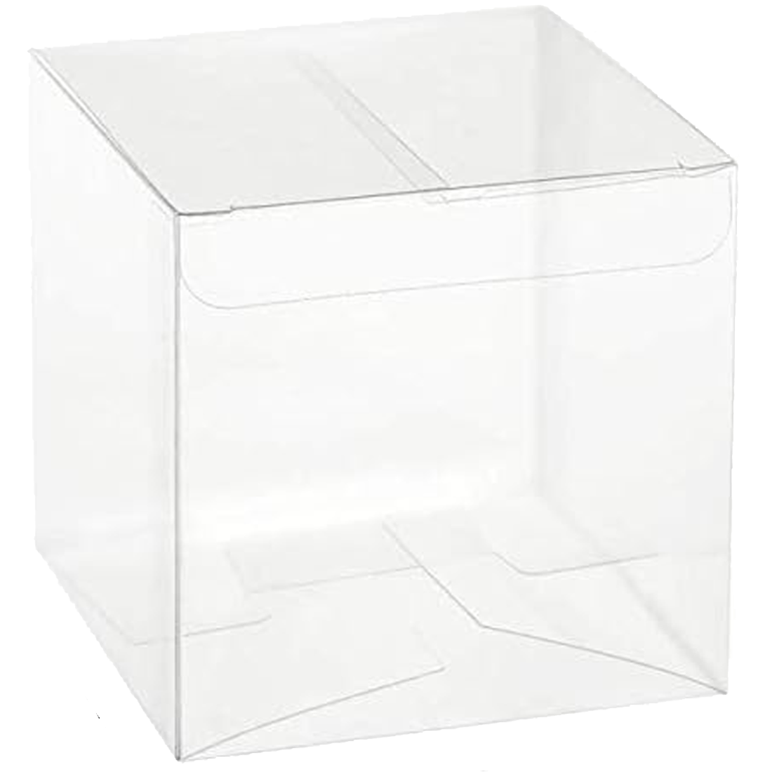 50 SCATOLE BOMBONIERE TRASPARENTI PVC 6x6x6 CM  FCA-PVC13-50(VAR)