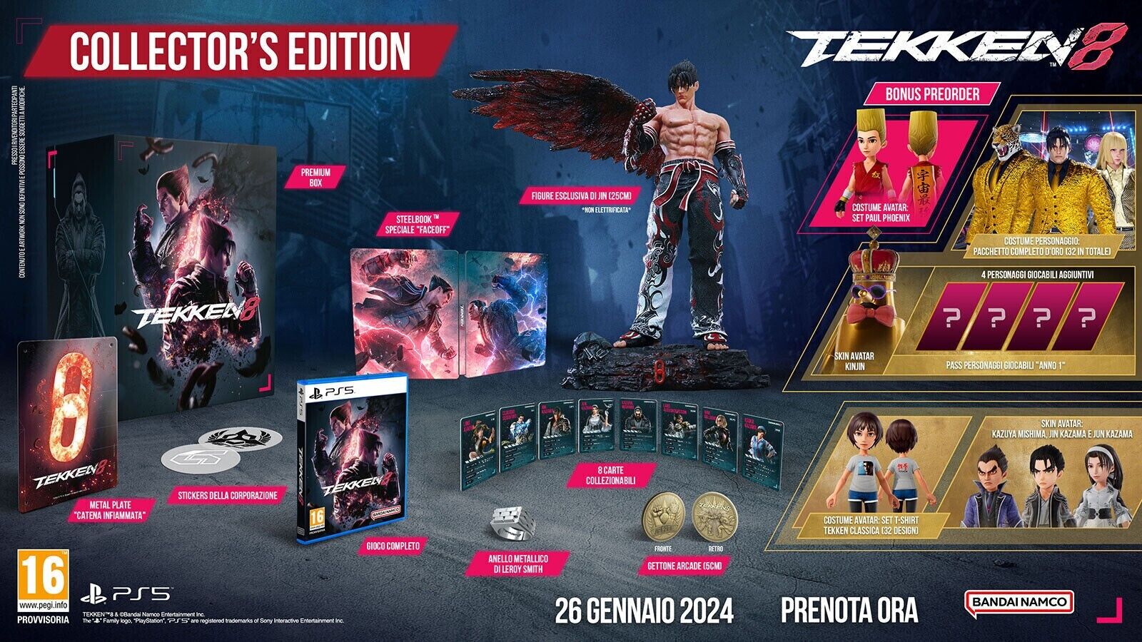 Tekken 8 Collector's Edition PlayStation 5 [ITA]