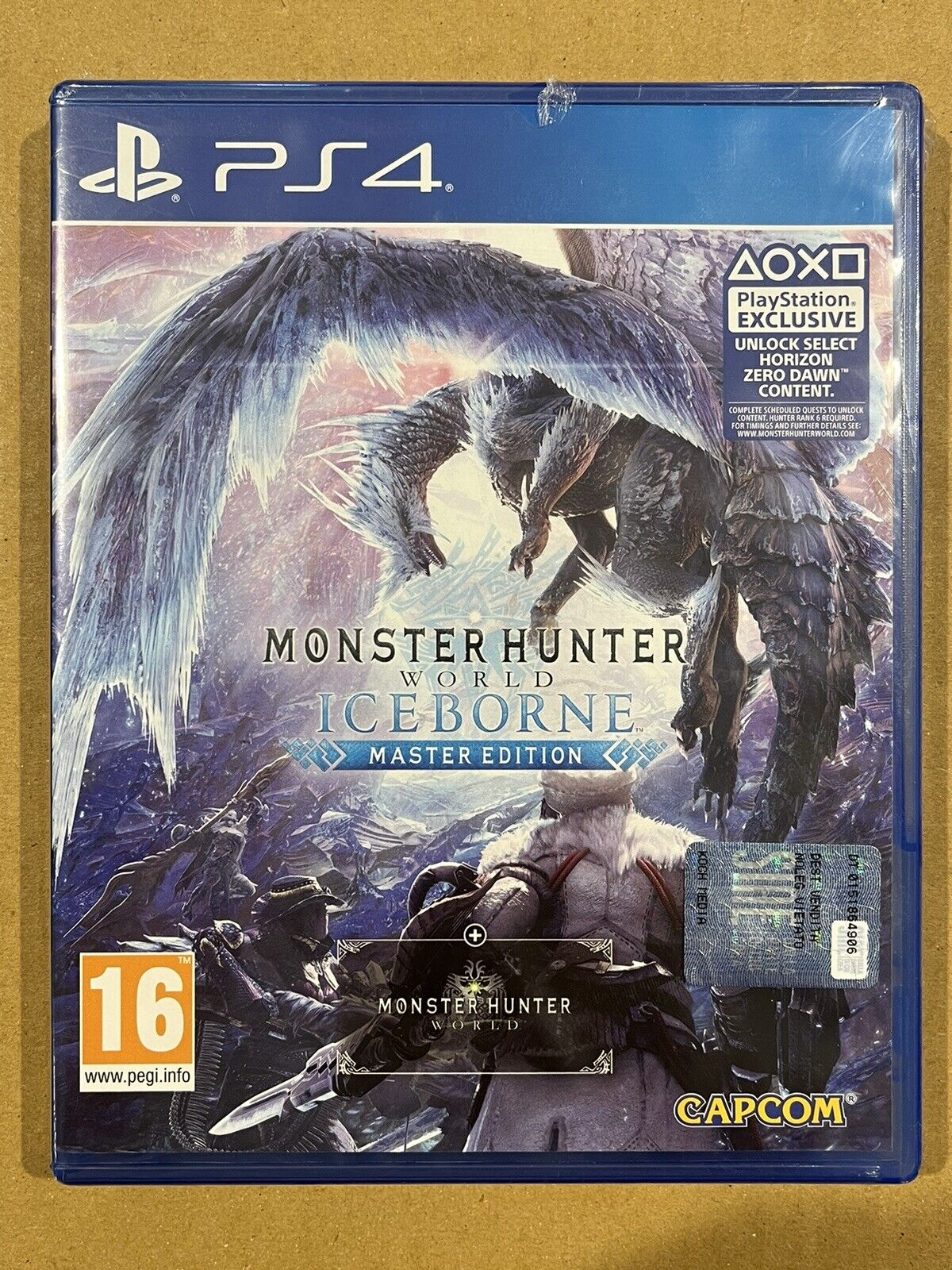 MONSTER HUNTER WORLD ICEBORNE MASTER EDITION ITA PS4 PLAYSTATION 4 NEW SIGILLATO