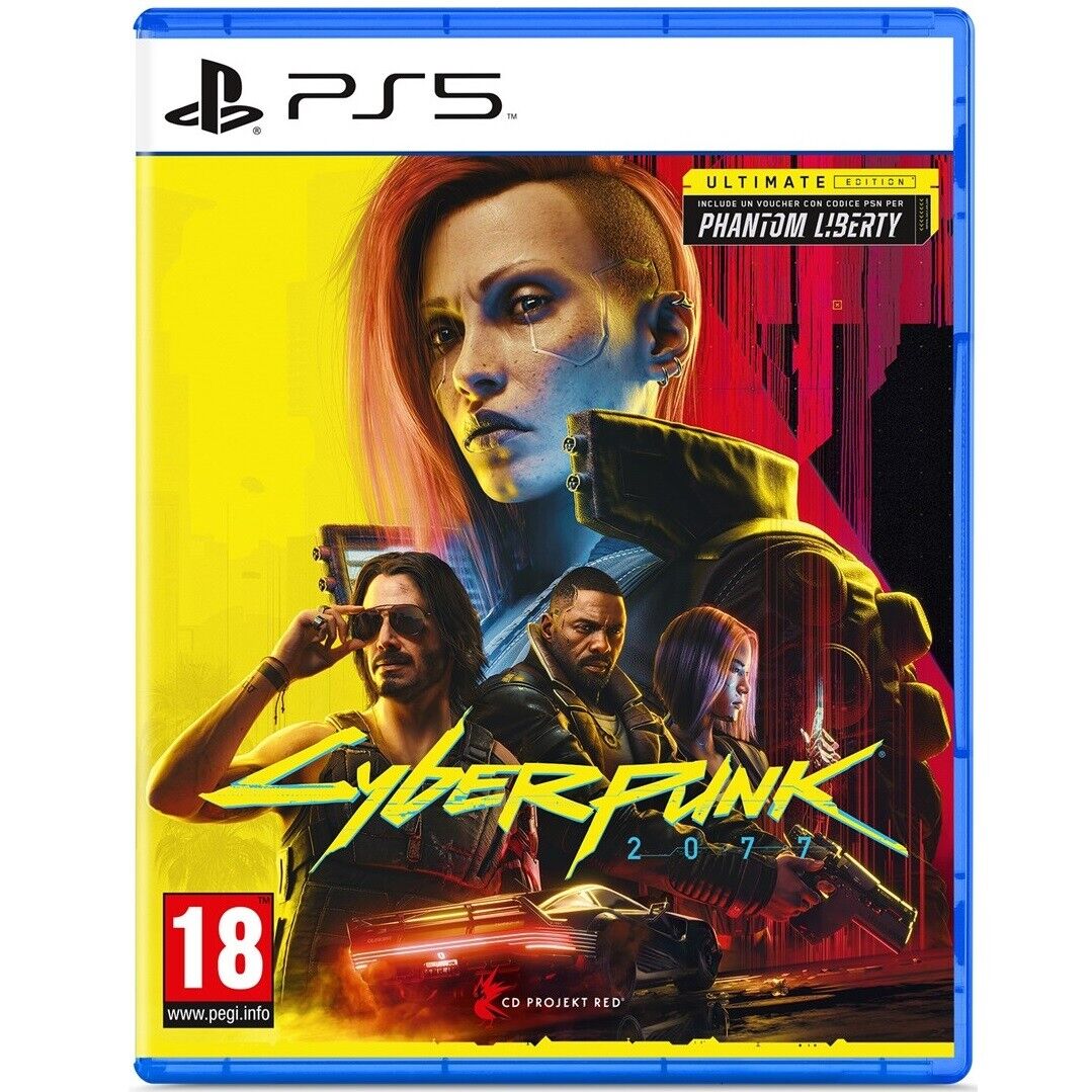 CYBERPUNK 2077 ULTIMATE EDITION PS5 GIOCO PLAYSTATION 5 ITALIANO EU ITA NUOVO