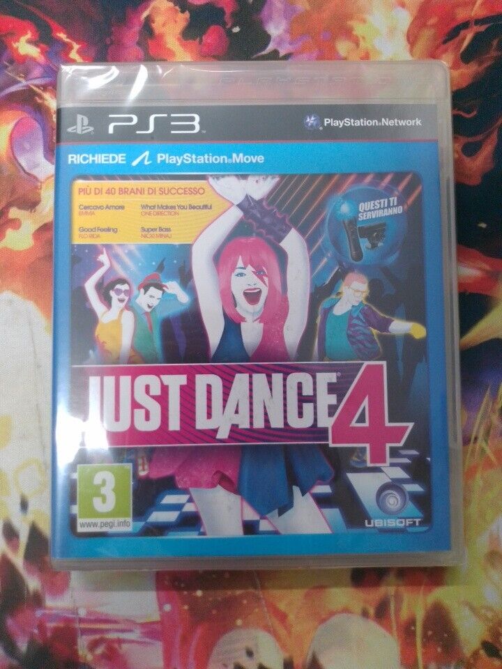 JUST DANCE 4 PS3 NUOVO DA ESPOSIZIONE NEGOZIO  PAL ITA.