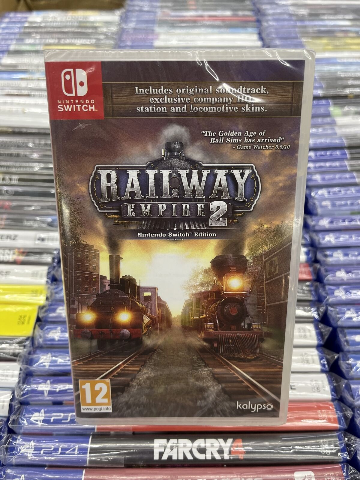 RAILWAY EMPIRE 2 DELUXE EDITION (Italiano, English) [SWITCH] Negozio Game Island