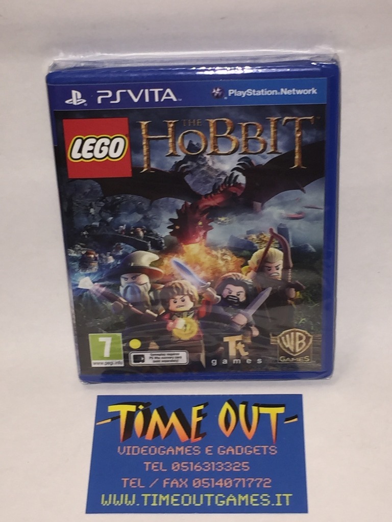 LEGO HOBBIT PS VITA NUOVO SIGILLATO VERSIONE UK IN ITALIANO