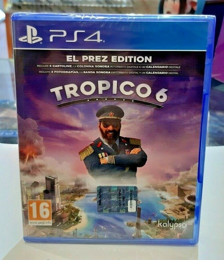 Tropico 6 - El Prez Edition PS4 NUOVO ITA