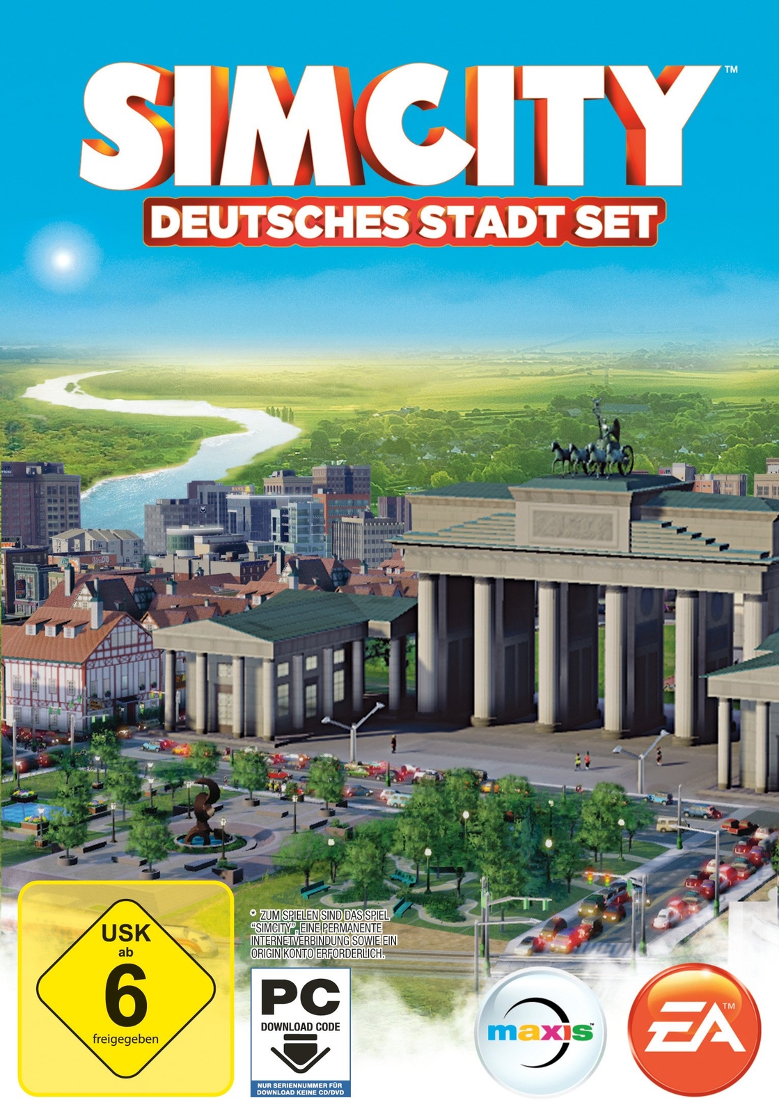 Simcity: Deutsches Stadt-Set (Add-On) (PC)
