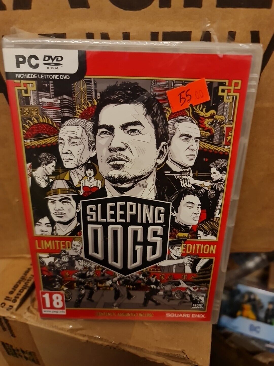 SLEEPING DOGS LIMITED EDITION-  NUOVO  GAME PC NEW PAL