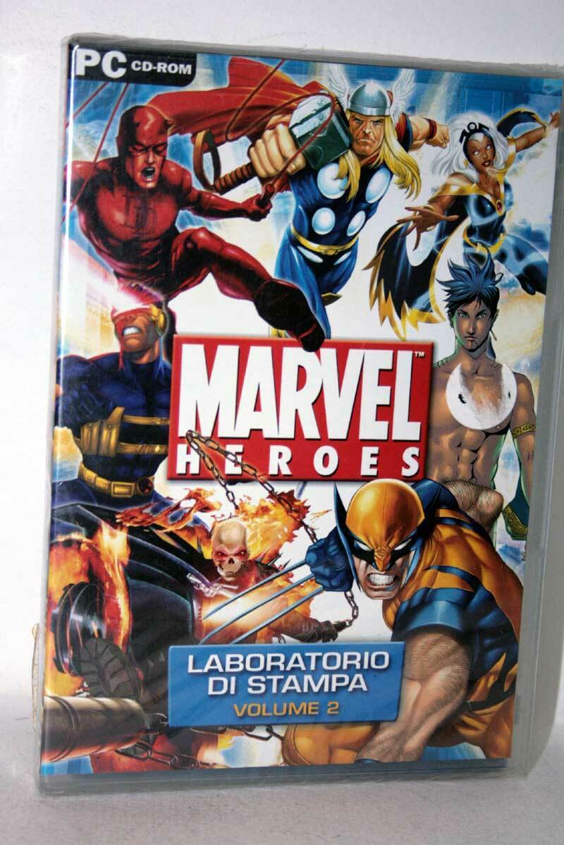 MARVEL HEROES LABORATORIO DI STAMPA VOLUME 2 GIOCO NUOVO SIGILLATO ITA PC 61488