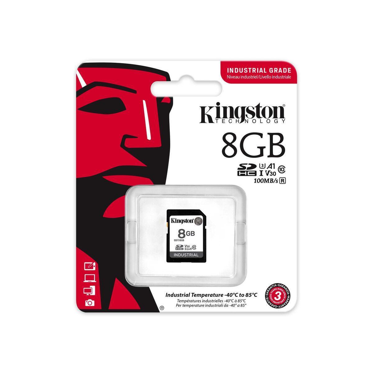 KTC 8GB SDHC Industrial pSLC