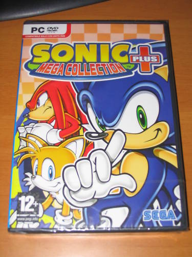 SONIC MEGA COLLECTION PLUS GIOCO NUOVO PC DVD WINDOWS