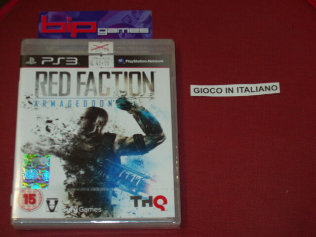 RED FACTION ARMAGEDDON PS3 PLAYSTATION 3 PAL NUOVO SIGILLATO