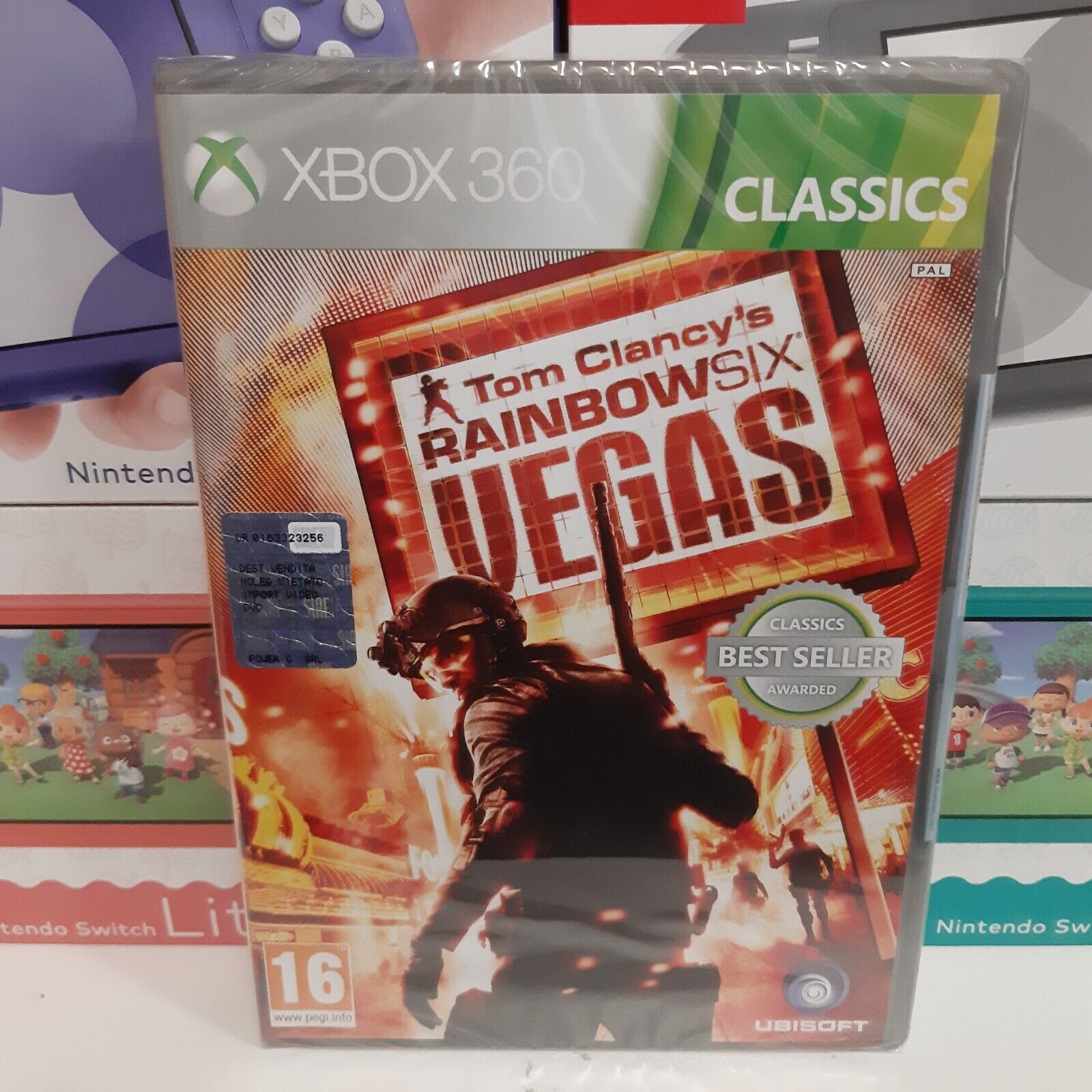Tom Clancy's Rainbow Six Vegas - Classics XBOX 360 NUOVO SIGILLATO