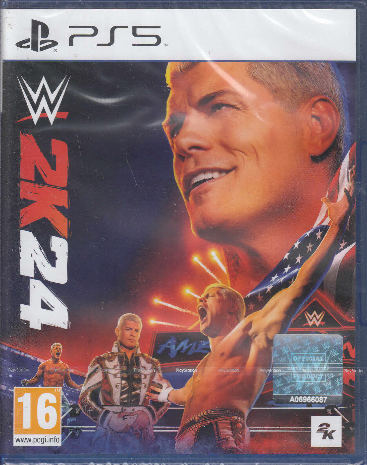 PS5 - WWE 2k24 - Wrestling - SIGILLATO - NUOVO EU PAL
