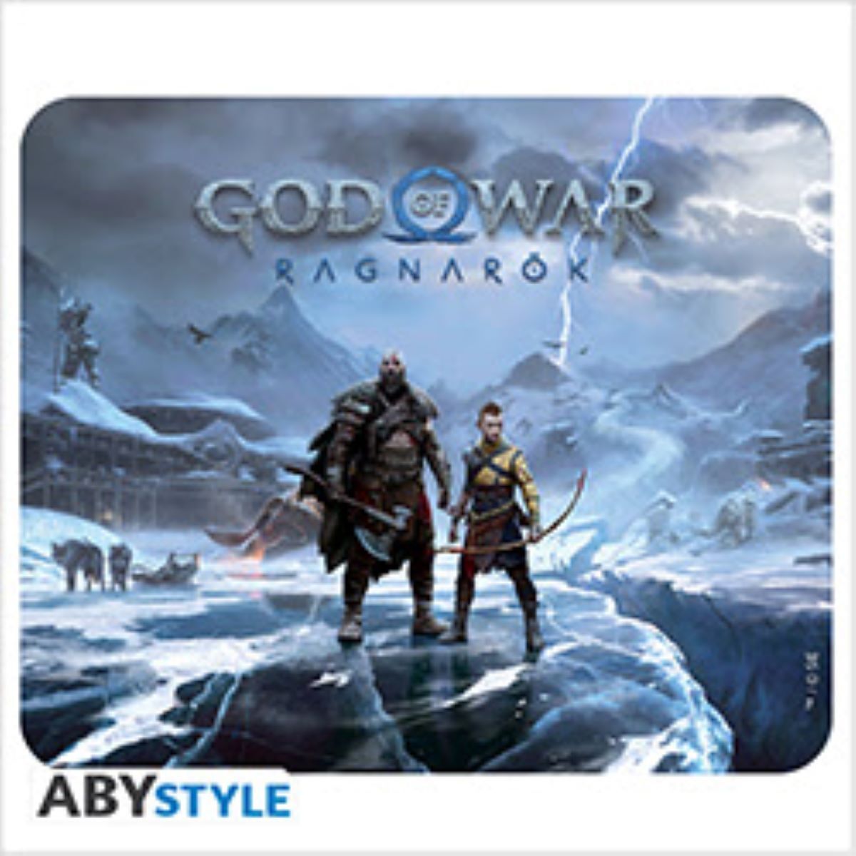 God of War Tappetino Mouse Ragnorak Key Art 23cm