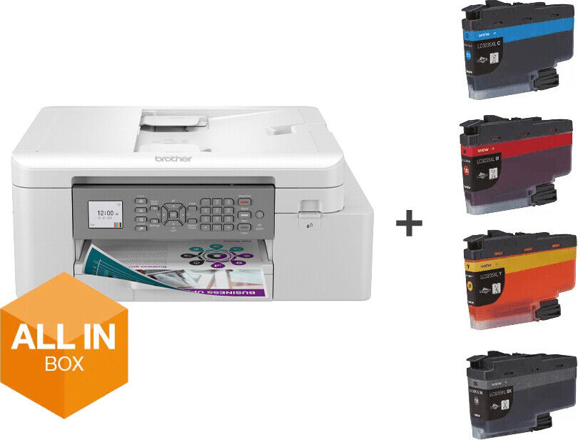 Stampante Multifunzione Inkjet a Colori A4 + Cartucce Brother MFC-J4335DWXL